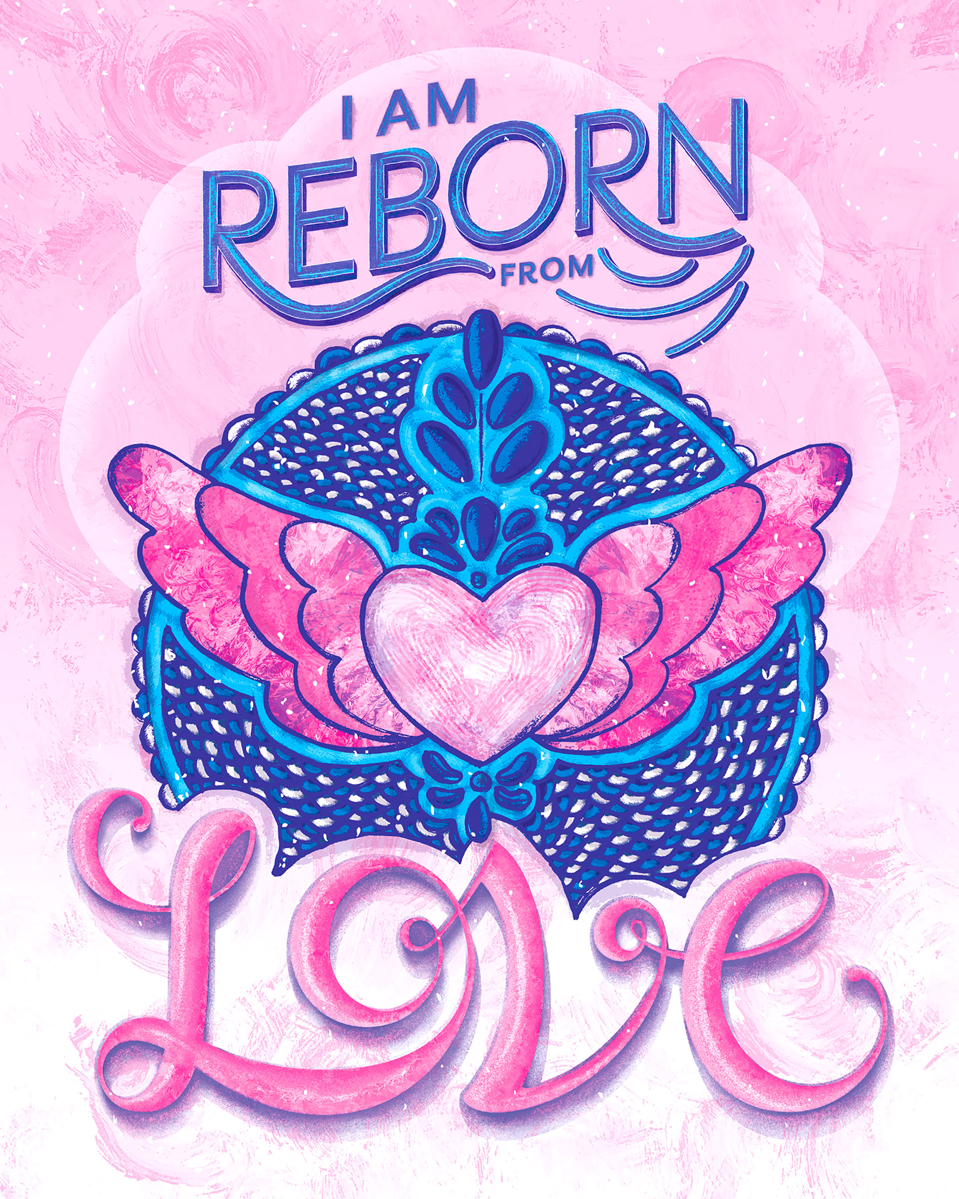 Reborn From Love Illustration